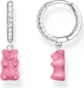 Thomas Sabo CR726-052-9 Silberne Einzel-Creole mit pinkem Produktbild-Vorschau 5