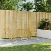 Bambus Bistro-Set für 2 Personen, klappbar, Tisch 55 x 75 Produktbild-Vorschau 3