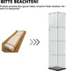 Glasvitrine Standvitrine, Glasvitrine Mit LED Lichtleiste, Produktbild-Vorschau 6