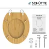 SCHÜTTE Bambus WC-Sitz NATURAL BAMBOO Produktbild-Vorschau 6