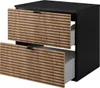 RODAN | Szafka Pod Umywalkę - 60 Cm - Brązowo-Czarna - LOFT Podgląd zdjęcia produktu 6