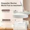 Selbstrührender Becher 400 ml, Wiederaufladbarer Protein Produktbild-Vorschau 3