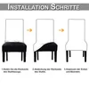 2er Set Stretch Stuhlhussen Universal Stuhlbezug Produktbild-Vorschau 8