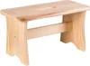 Fußbank aus Holz ca. 40x20x22cm Produktbild-Vorschau 5