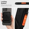 Spigen MagSafe Card Holder Lock Fit (MagFit), Schwarz Produktbild-Vorschau 4