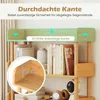 COSTWAY Bücherregal mit 3 Ebene, freistehendes Standregal Produktbild-Vorschau 6