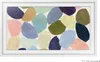 A white framed television screen displaying abstract colorful shapes. Anteprima dell’immagine prodotto