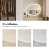 EMKE badspiegel met verlichting, 75 x 55 cm, anti-condens, Productafbeelding-voorbeeld 5