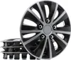 13" Zoll Radkappe Silber Schwarz Radzierblende Radblende Produktbild-Vorschau 1