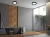 Trio Leuchten - Dizajn LED panel okrúhly čierny 17 cm Náhľad obrázku produktu 6