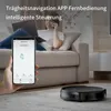 A person is using a smartphone app to control a robot vacuum cleaner. Náhled obrázku produktu