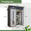 Metall Geräteschuppen Gerätehaus XL mit Pultdach Schuppen Produktbild-Vorschau 7