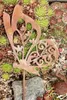 Rostikal Schmetterling Gartenstecker 50 cm Gartendeko Produktbild-Vorschau 6
