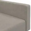Design Schlafsofa 2-Sitzer Hellgrau Samt, Schlafsofas 2024 Produktbild-Vorschau 9