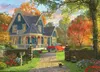 Das blaue Landhaus von Dominic Davison 1000 Teile Puzzle Produktbild-Vorschau 2