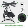 M MCombo 3-Sitzer Hollywoodschaukel mit Liegefunktion, mit Produktbild-Vorschau 7