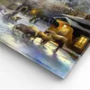 Bild auf Leinwand - Leinwandbild - Dorf Schlitten Schnee - Produktbild-Vorschau 5