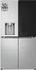 A front view of a multi-door LG refrigerator with a water dispenser. Produktbild-Vorschau