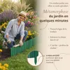 Floranica Bordurette jardin bois 100 cm x 10 cm, Vert – Voir les images du produit 5