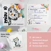 XXL Einladungskarten Kindergeburtstag Katze 10er Set Produktbild-Vorschau 4