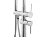 BELIANI Armatur Silber Freistehend Chrom Messing Zink Produktbild-Vorschau 6