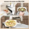 Zewnętrzny piec do pizzy Outsunny Piec do pizzy opalany Podgląd zdjęcia produktu 4