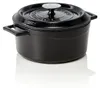 LAVA Metalltopf Ø 24 cm 45 L Gusseisen Schwarz LVYTC24K2B Produktbild-Vorschau 7