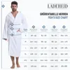 Ladeheid peignoir de bain homme éponge 100% coton LA40-190 Voir les images du produit 3