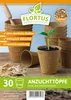 6 cm Anzuchttopf rund auf Holzfaser Basis | Holzfaser Produktbild-Vorschau 2