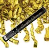 Konfetti Kanone mit Luftschlangen 40cm 12er Set gold Produktbild-Vorschau 7