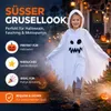 Halloween Kostüm Geist weiß – Gespenst Kostüm für Produktbild-Vorschau 5