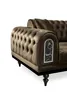Couchgarnitur Couch set DRAGON,  3+2+1 / Farbe: Braun Produktbild-Vorschau 11