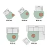 Volero - Runder Teppich Wohnzimmer - Charm Curves Weiß - Ø Produktbild-Vorschau 8