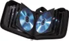 A black CD/DVD carrying case with several discs visible. Produktbild-Vorschau