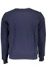 Herren Pullover Blau – Langarm, Rundhals und Logo-Druck Produktbild-Vorschau 2