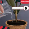 KOTARBAU® Blumentopf Pflanztopf aus Kokosfaser 12x19,5 cm Produktbild-Vorschau 4