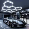 8 Packs Hexagon LED Deckenleuchte, 280W LED Wabenleuchte, Produktbild-Vorschau 3