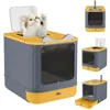 Katzenklo mit Katzenklomatte und Schaufel,Katzentoilette Produktbild-Vorschau 2