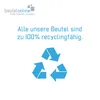 Kreuzbodenbeutel Stern 115 x 190 mm mit Siegelnaht 30my OPP Produktbild-Vorschau 4