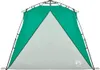 vidaXL Tente de plage 4 personnes vert mer Quick Release Voir les images du produit 6