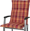 Auflage Mittellehner Florence 2136 orange-rot kariert Produktbild-Vorschau 2