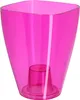KADAX Blumentopf Orchidee quadratisch 12 cm PS rosa Produktbild-Vorschau 9