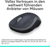Logitech Optische Maus M185 kabellos dunkelgrau Produktbild-Vorschau 21