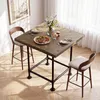 Tribesigns Bartisch, 90 cm Bistrotisch, quadratischer Produktbild-Vorschau 2