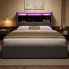 okwish Lit simple 140x200 avec veilleuse et prise, lit Voir les images du produit 5