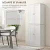 HOMCOM Armoire de cuisine buffet cuisine vaisselier meuble Voir les images du produit 6