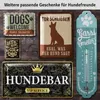 LANOLU retro Blechschild Hund, Wer sagt Glück kann man Produktbild-Vorschau 6