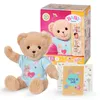 BABY born Bär mit blauen Strampler, Teddybär Kuscheltier Produktbild-Vorschau 1