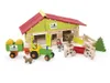 Jeujura Holz Set 140 Teile Medium Bauernhof Produktbild-Vorschau 3