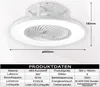 JOIEYOU LED stropní svítidlo s ventilátorem, 90W. Moderní Náhled obrázku produktu 2